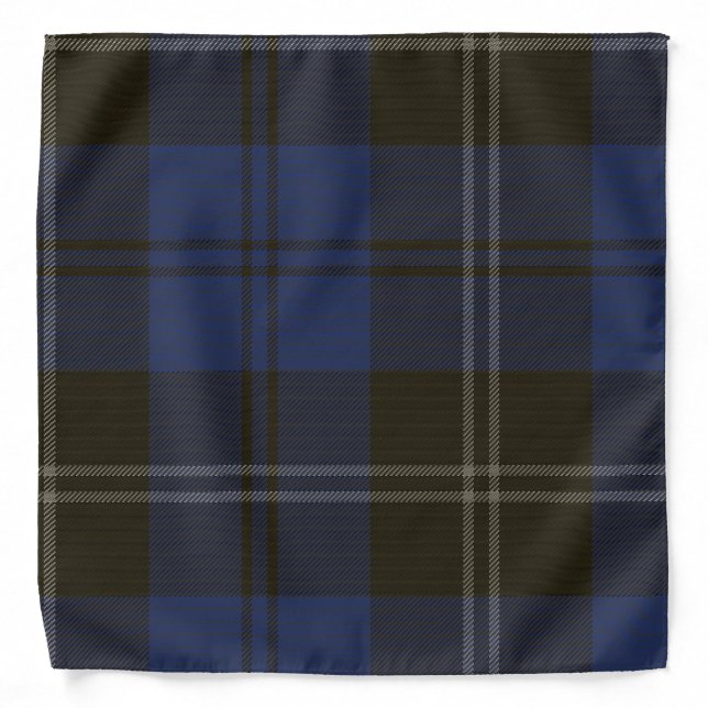 Swan Clan Tartan Bandana (Front)
