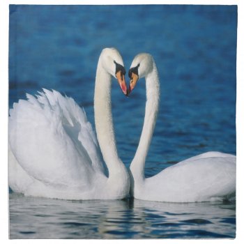 Swan Cloth Napkins by JeanPittenger_7777 at Zazzle