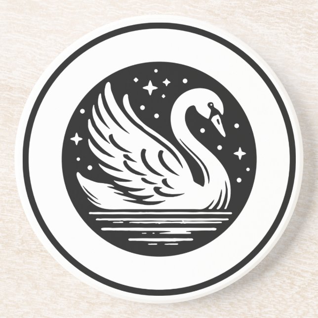 Swan Coaster (Front)