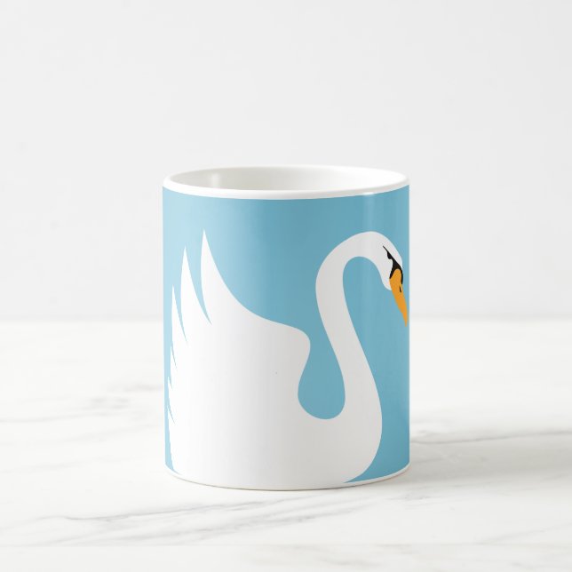 Swan Coffee Mug (Center)