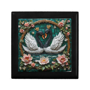 Swan Couple Gift Box For Wedding And Anniversary