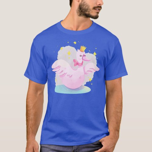 Swan Crown T_Shirt
