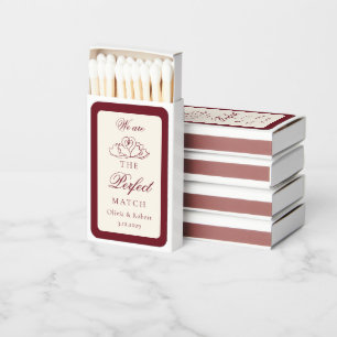 Swan Deep red Perfect Match Old Money Wedding