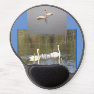 Swan Family Gel Mouse Pad