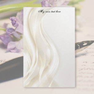 Swan Feathers Stationery