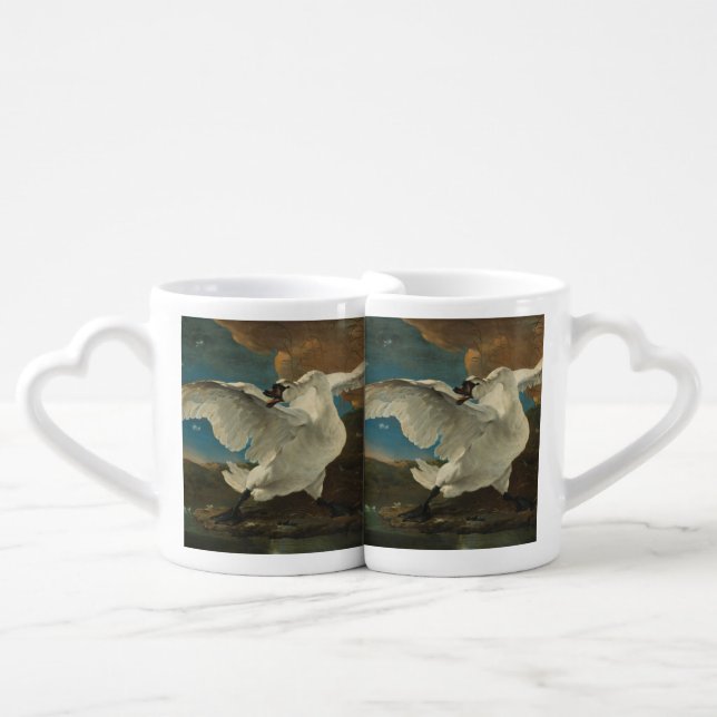 Swan fine art Asselijn Coffee Mug Set (Front Nesting)