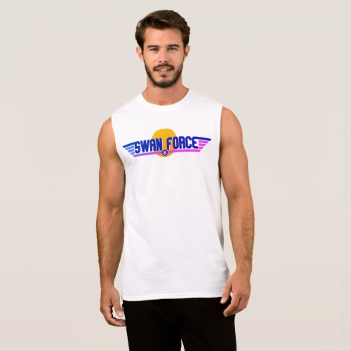 Swan Force Logo Sleeveless Shirt _ 80s Edition