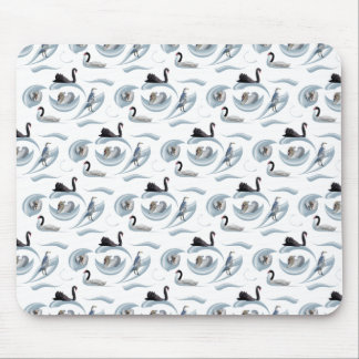 Swan Frenzy Mousemat (choose color) Mouse Pad