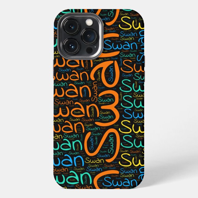 Swan Iphone Case (Back)