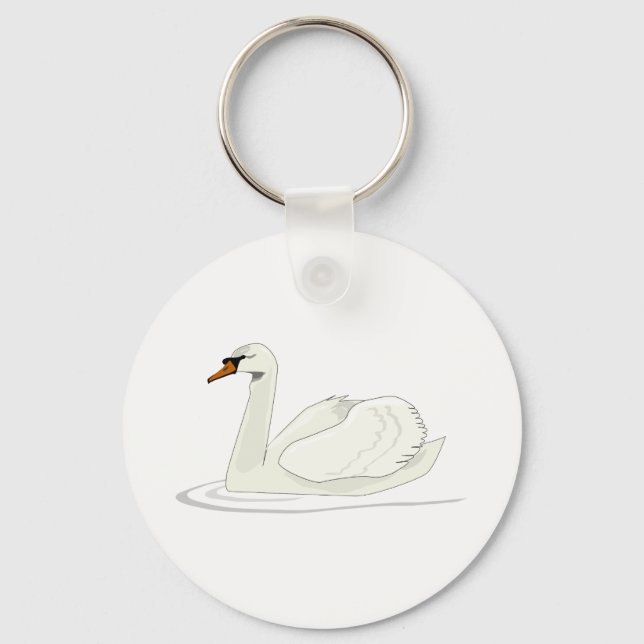 Swan Keychain (Front)