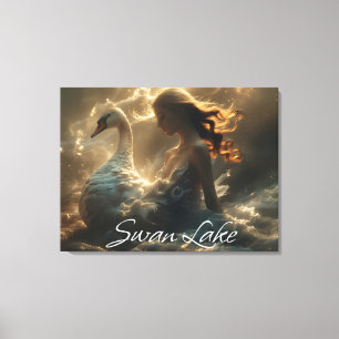 SWAN LAKE - BALLET & DANCE - CANVAS PRINT