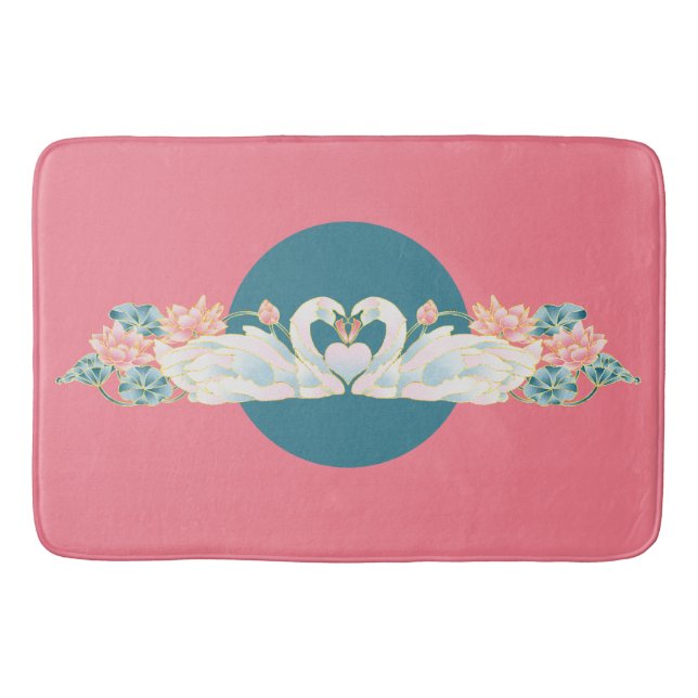Swan Lake Bath Mat (Front)
