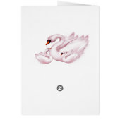 Swan Lake Card (Back)