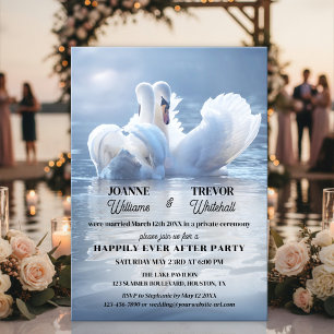 Swan Lake Happily Ever After Party Invitation