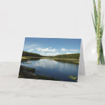 Swan Lake II at Grand Teton National Park Card