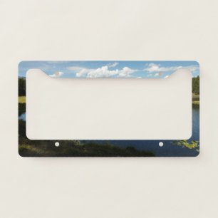 Swan Lake II at Grand Teton National Park License Plate Frame