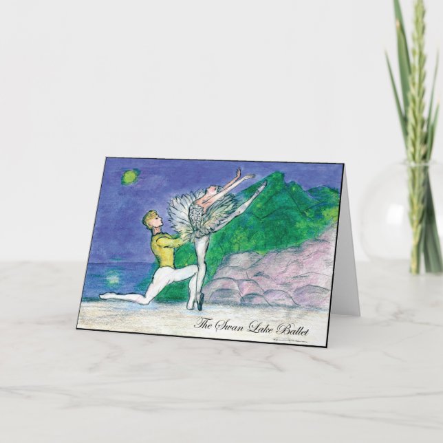 Swan Lake Odette Card (Front)
