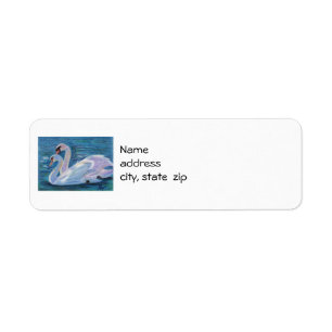 Swan Lake Return Address Labels