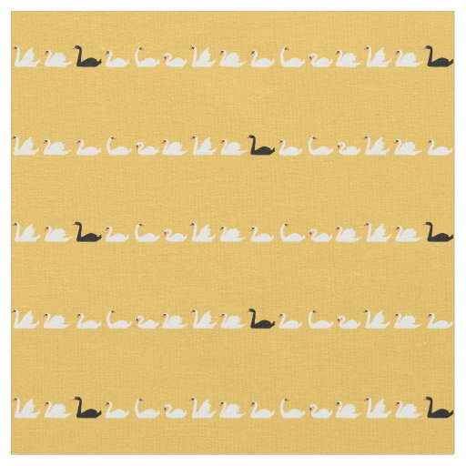 Swan Lake Small Swans Fabric