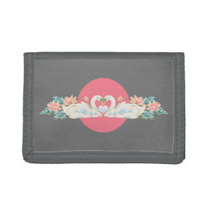 Swan Lake Trifold Wallet