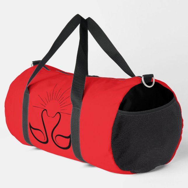 Swan Large Duffle Bag (Right Corner)