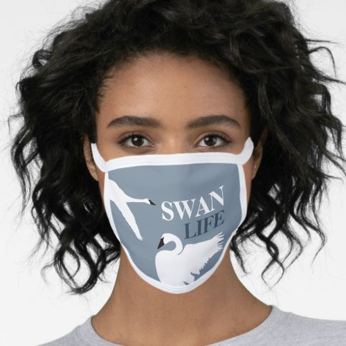 Swan Life Elegant Swan Face Mask