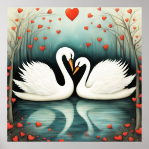 Swan Love 2 Poster