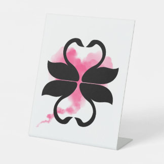 Swan Love Standing Sign