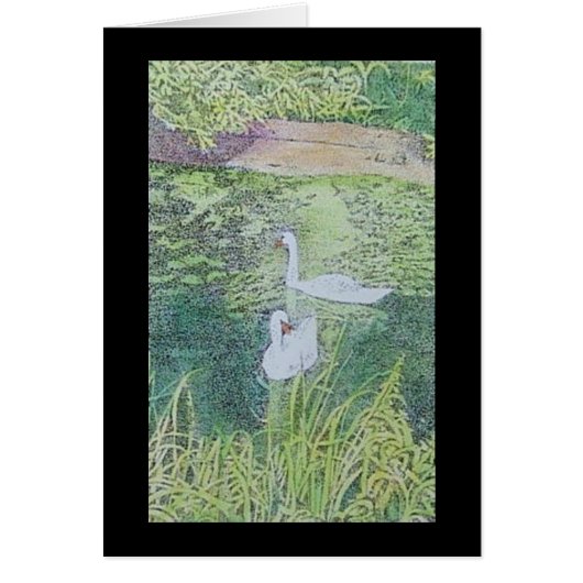 swan lovers cards (Front)