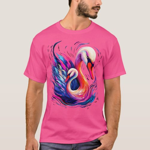 Swan Mothers Day T_Shirt