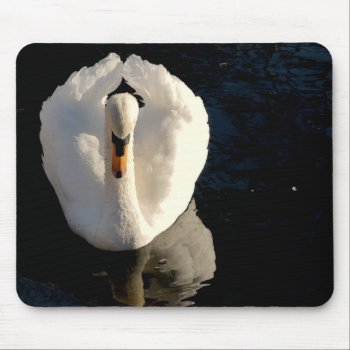 Swan Mouse Pad by AuraEditions at Zazzle