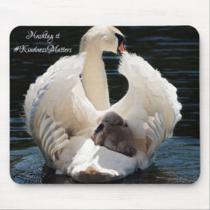 Swan Mouse Pad