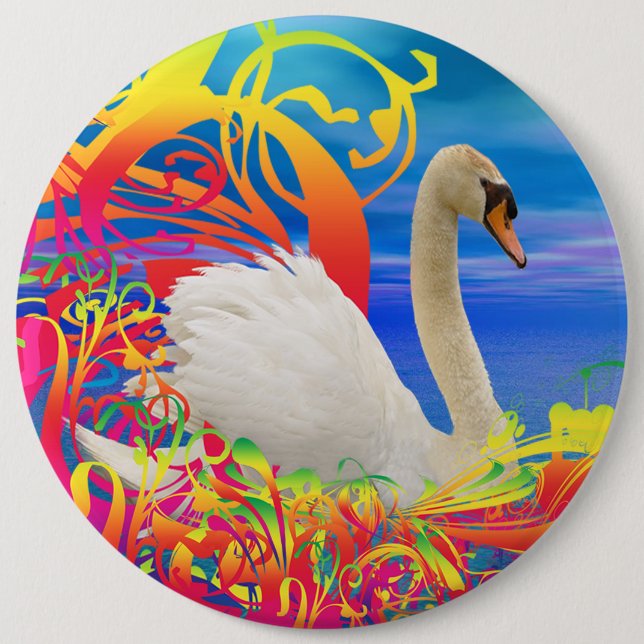 Swan Nest Button (Front)