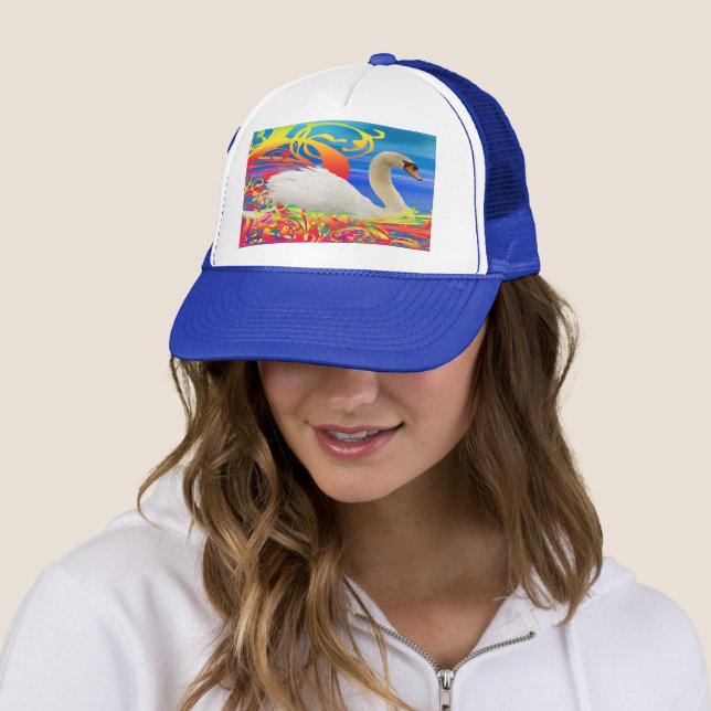 Swan Nest Trucker Hat (In Situ)