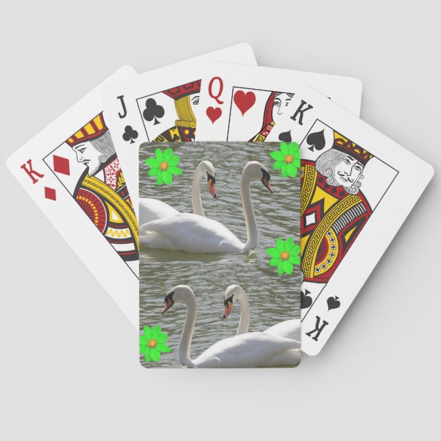 Swan Playing Card Deck (Back)