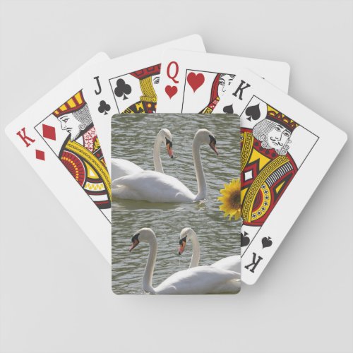 Swan Playing Card Deck