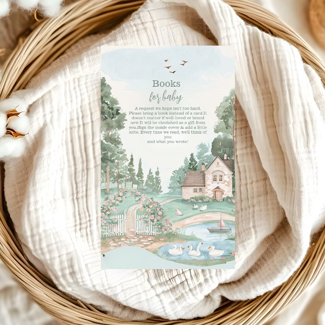 Swan Princess Books for Baby Enclosure Card (Creator Uploaded)