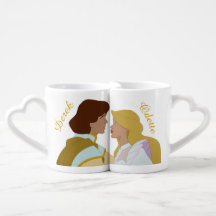 Swan Princess Derek & Odette Lovers' Mug