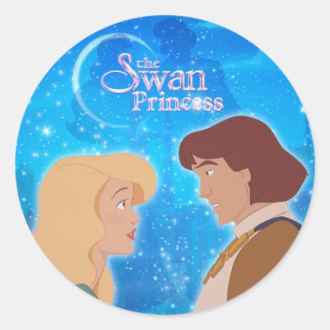 Swan Princess Derek & Odette Stickers (Front)