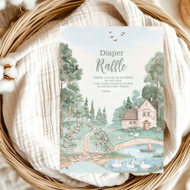 Swan Princess Diapper Raffle Enclosure Card (Creator Uploaded)