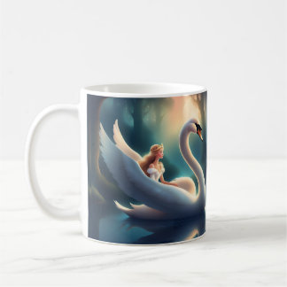 Swan princess mug
