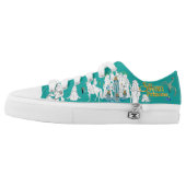 Swan Princess Odette & Derek Low Top Sketch Shoes (Left Shoe Outside)