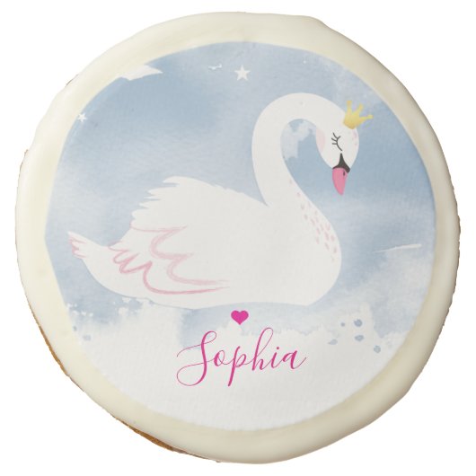 SWAN PRINCESS PARTY COOKIES pretty girly blue (Front)