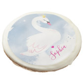 SWAN PRINCESS PARTY COOKIES pretty girly blue (Angled)