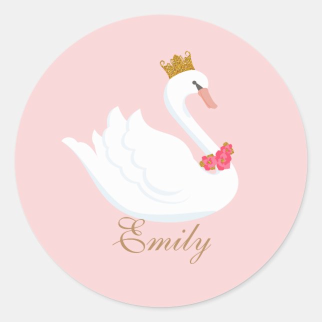 Swan Princess Sticker (Front)