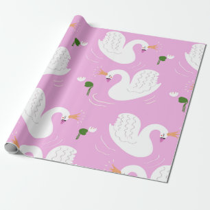 Swan Princess Wrapping Paper