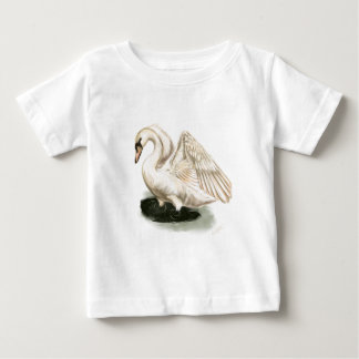 Swan Print Baby Tutu Bodysuit