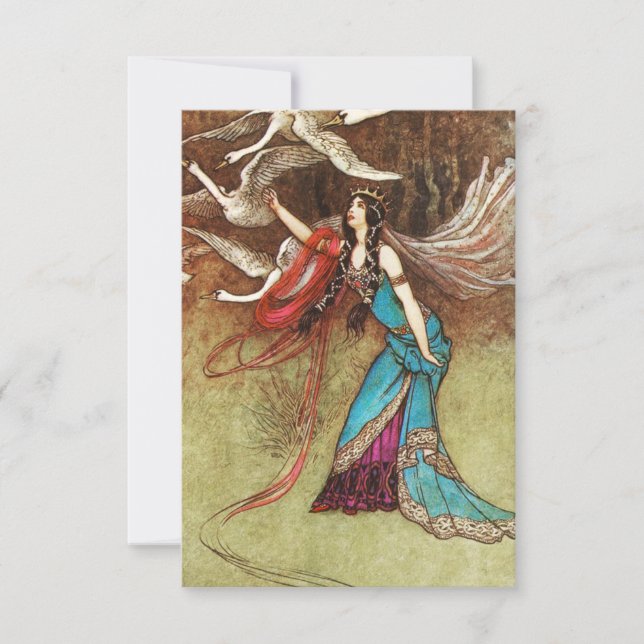 Swan Queen Invitations (Front)