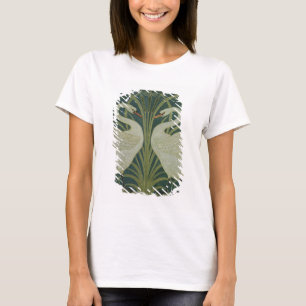 'Swan, Rush and Iris' wallpaper design T-Shirt