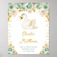 Swan Sage Green and Gold Roses Birth Statistics